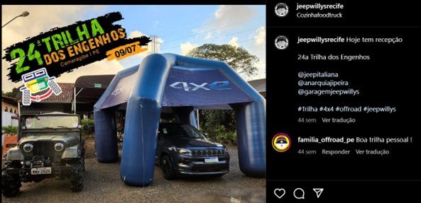 Estrutura do evento